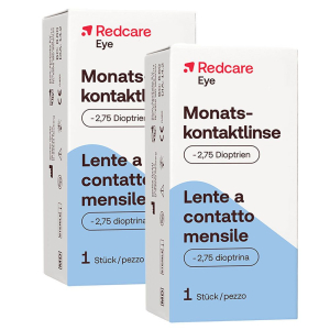 Cerca Offerte di redcare lente a contatto mensile -2,75 diottrie set da 2 - risparmia i e acquista online