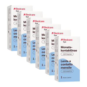 Cerca Offerte di redcare lente a contatto mensile -3,25 diottrie set da 6 - risparmia i e acquista online