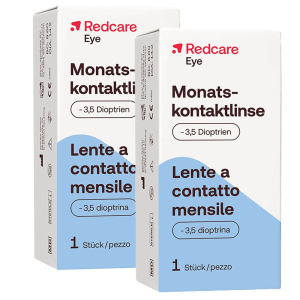 Cerca Offerte di redcare lente a contatto mensile -3,5 diottrie set da 2 - risparmia il e acquista online