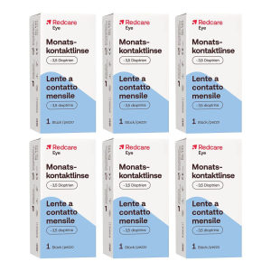 Cerca Offerte di redcare lente a contatto mensile -3,5 diottrie set da 6 - risparmia il e acquista online