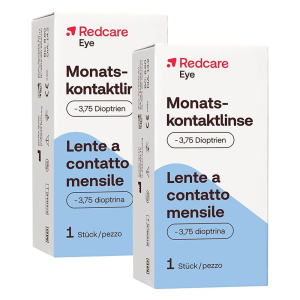 Cerca Offerte di redcare lente a contatto mensile -3,75 diottrie set da 2 - risparmia i e acquista online