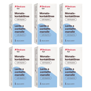 Cerca Offerte di redcare lente a contatto mensile -4,25 diottrie set da 6 - risparmia i e acquista online