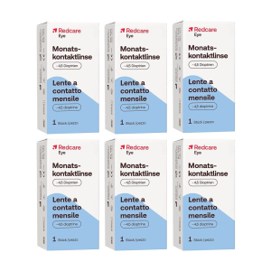 Cerca Offerte di redcare lente a contatto mensile -4,5 diottrie set da 6 - risparmia il e acquista online