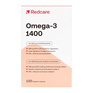 Cerca Offerte di redcare omega-3 1400 in capsule - risparmia il 30% con codice: redb e acquista online