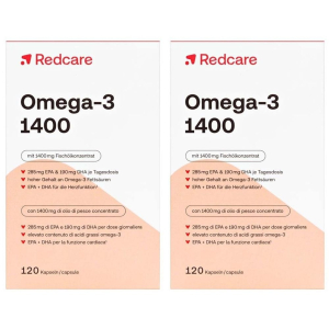 Cerca Offerte di redcare omega-3 1400 in capsule set da 2 - risparmia il 30% con cod e acquista online