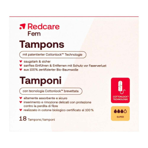 Cerca Offerte di redcare tamponi super - risparmia il 30% con codice: redbw25 18 pz e acquista online