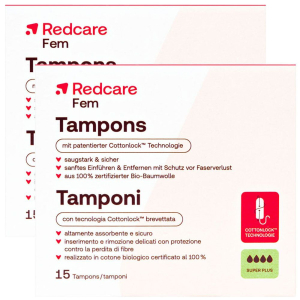 Cerca Offerte di redcare tampons super plus 2x15 pz tampone e acquista online