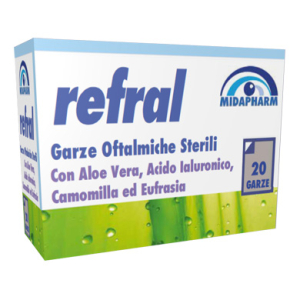 refral garze oftalmiche sterili 20 pezzi bugiardino cod: 941969329 