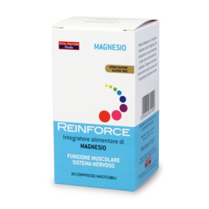 reinforce magnesio 30 compresse - bugiardino cod: 901128025 