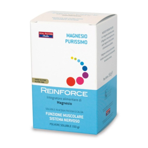 reinforce magnesio puriss 150g bugiardino cod: 904359193 