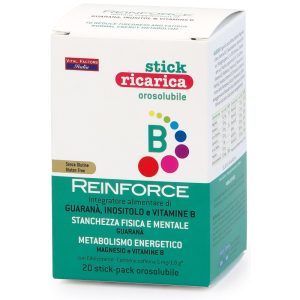 Reinforce vitamine b orosolubile ricarica 20 stick