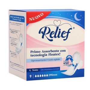 Cerca Offerte di Relief assorbenti notte 9 pezzi e acquista online