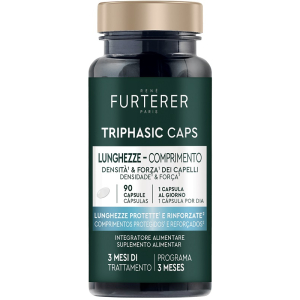 Cerca Offerte di rené furterer triphasic caps 90 capsule di integratore per intensità e forza dei capelli 3 mesi di trattamento e acquista online