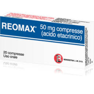 reomax 20 compresse 50mg bugiardino cod: 021033016 