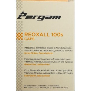 reoxall 100 s caps pergam30cpr bugiardino cod: 971978212 