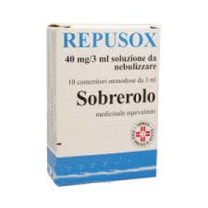 repusox nebulizzatore 10 flaconi 40mg 3ml bugiardino cod: 038402032 