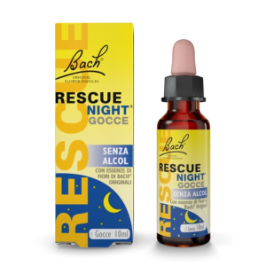 rescue night senza alcol 10ml bugiardino cod: 932521228 