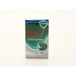 vicks respiro vivo eucalipto fresh 40 g bugiardino cod: 903189506 