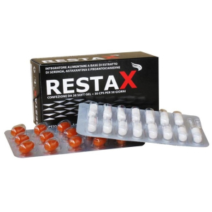 restax 30cps+30 capsule softgel bugiardino cod: 931647236 