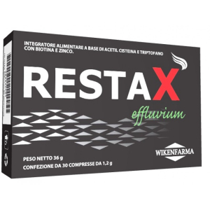 restax effluvium 30 compresse bugiardino cod: 982526687 