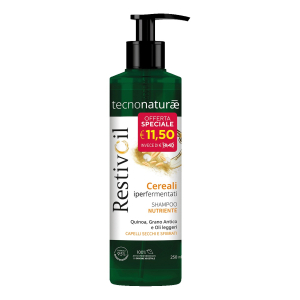 Restivoil tecnonaturae shampoo nutriente per capelli secchi e sfibrati 250ml taglio prezzo