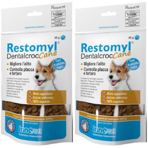 Cerca Offerte di restomyl dentalcroc cani piccola taglia busta 60 g 2x60 g e acquista online