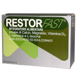 restorfast 20 bustine bugiardino cod: 939205478 