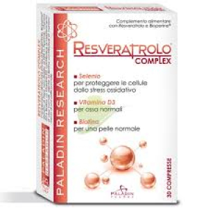 resveratrolo 30 compresse paladin res bugiardino cod: 926828892 