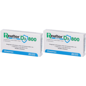 Cerca Offerte di reuflor® d3 800 set da 2 2x20 pz compresse e acquista online