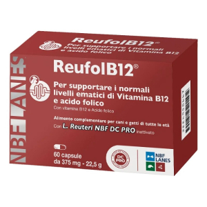 Cerca Offerte di reufolb12 mangime complementare per i normali livelli ematici di vitamina b12 e acido folico di cani e gatti 60 capsule e acquista online