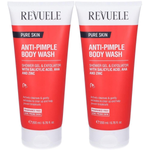 Cerca Offerte di revuele bagnoschiuma anti-brufoli 2x200 ml e acquista online