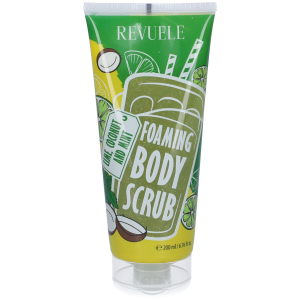 Revuele foaming body lime coconut and mint scrub corpo 200 ml detergen