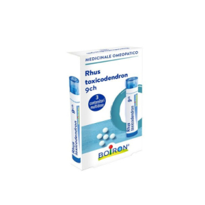 Rhus toxicodendron (boiron)*80 granuli 9 ch 3 contenitori multidose 4g
