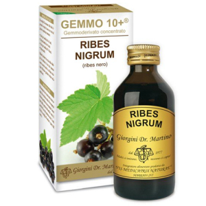 gemmo 10+ ribes nigrum analcolico 100 ml bugiardino cod: 924273624 