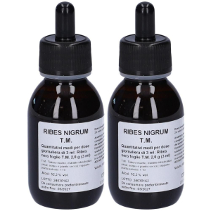 Cerca Offerte di ribes nigrum tintura madre gocce 2x100 ml e acquista online