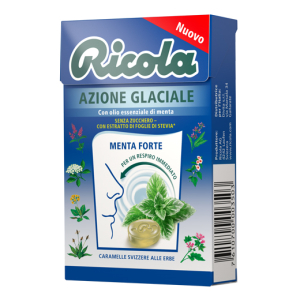 ricola azione glaciale 50g bugiardino cod: 978837399 