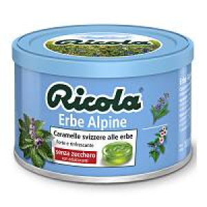 ricola erbe alpine 100g bugiardino cod: 920368420 