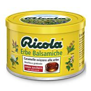 ricola erbe balsamiche s/z100g bugiardino cod: 920368418 