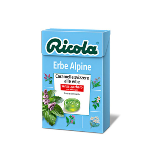 ricola erbe alpine 50g bugiardino cod: 905914558 