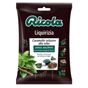 ricola liquirizia senza zucchero 70g bugiardino cod: 923508497 