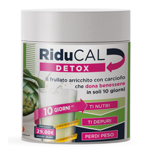 riducal detox 255g bugiardino cod: 973648874 