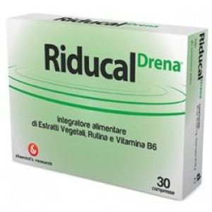 riducal drena 30 compresse bugiardino cod: 935918401 