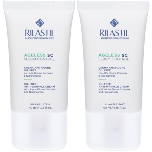 Cerca Offerte di rilastil® ageless sc sebum control crema antirughe oil free 2x40 ml cr e acquista online