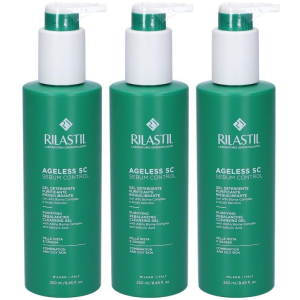Cerca Offerte di rilastil® ageless sc sebum control gel detergente 3x250 ml e acquista online