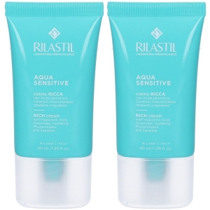 Cerca Offerte di Rilastil aqua sensitive crema ricca 2x40 ml e acquista online