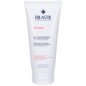 Rilastil difesa crema detergente viso lenitiva idratante pelli sensibili 200ml