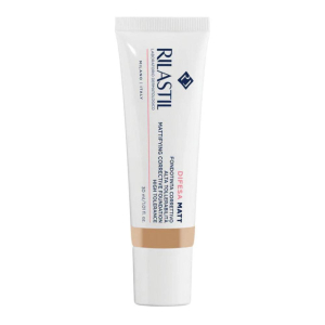 Rilastil difesa matt fondotinta correttivo ad alta tollerabilità 01 pelle grassa e a tendenza acneica 30ml