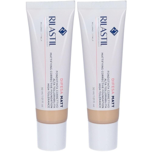 Cerca Offerte di rilastil® difesa matt fondotinta correttivo tonalitá 01 2x30 ml e acquista online