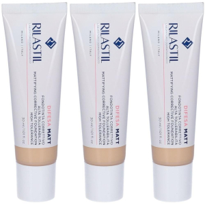Cerca Offerte di rilastil® difesa matt fondotinta correttivo tonalitá 01 3x30 ml e acquista online