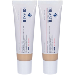 Cerca Offerte di rilastil® difesa matt fondotinta correttivo tonalitá 02 2x30 ml e acquista online